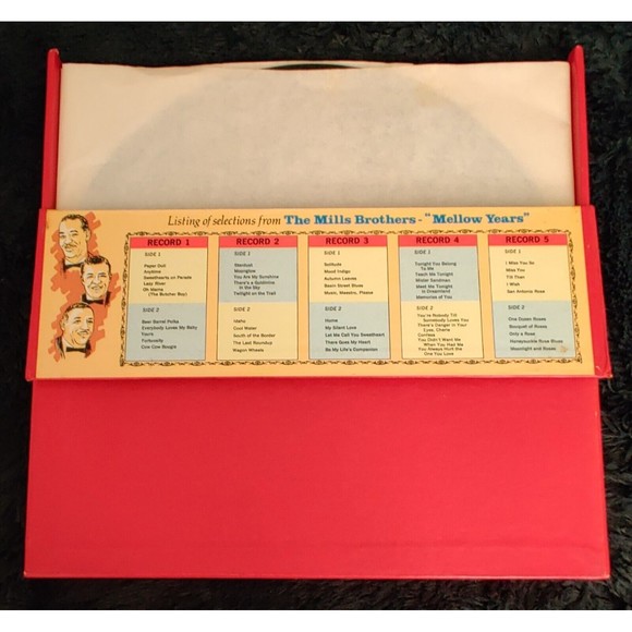 The Longines Symphonette Mills Brothers and the Mellow Years 5 LP Record box set - Picture 4 of 8